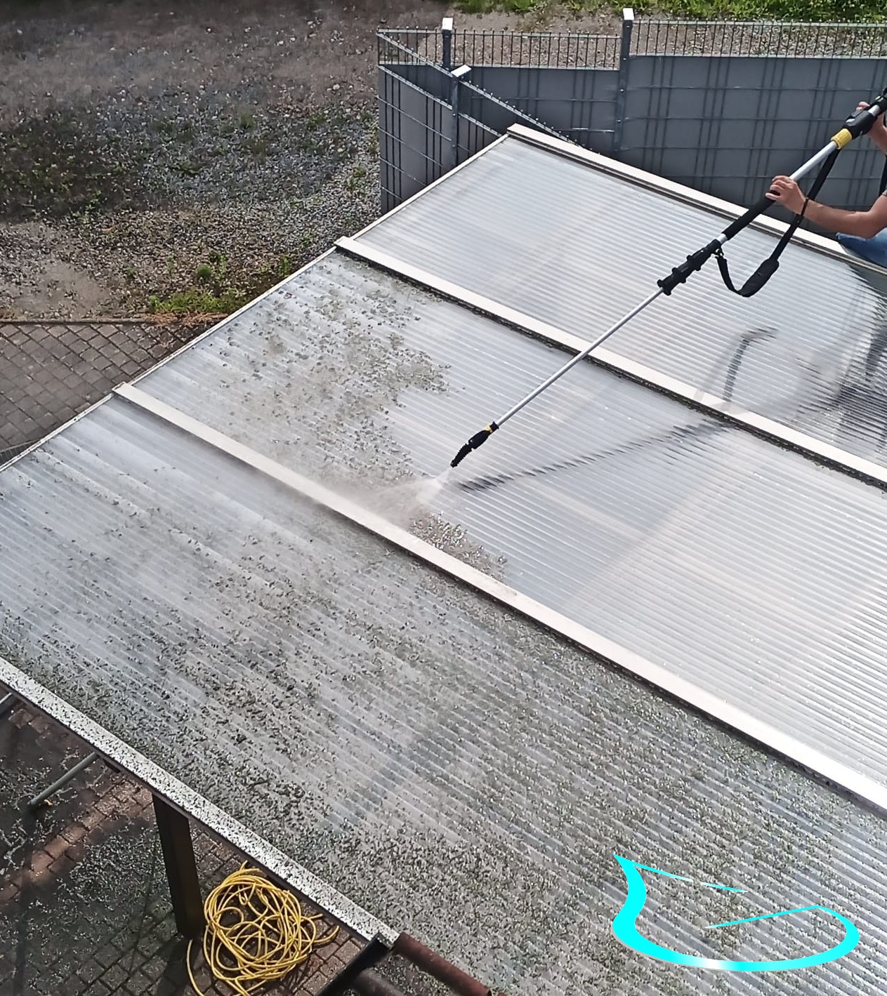 Terra&szlig;enreinigung